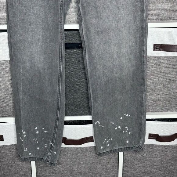 Levi’s Low Pro Straight Jeans Gray Wash Size 27 - Picture 8 of 13